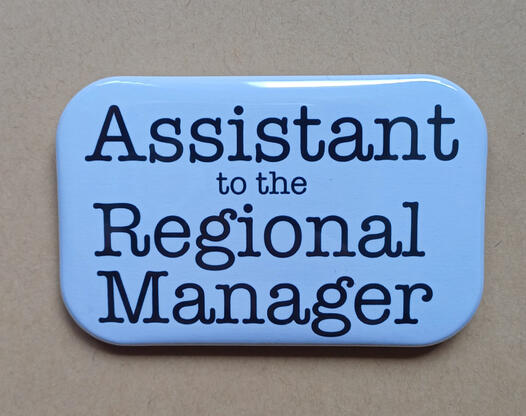 - OUT OF STOCK - Assistant Regional Manager - 15 zł - 6,8 x 4,4 cm