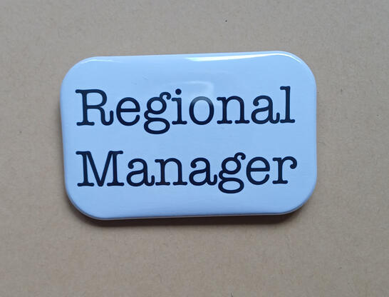 Regional Manager - 15 zł - 6,8 x 4,4 cm