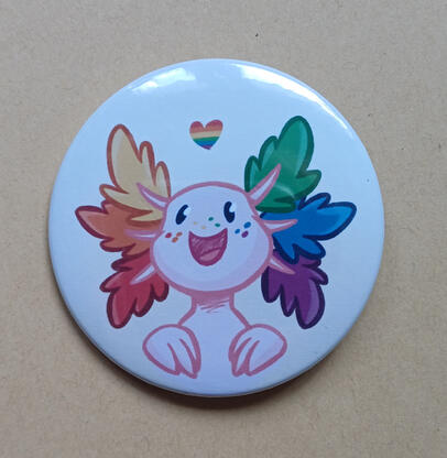 - LAST ONE - Proud Axolotl - 10 zł - 5,9 cm