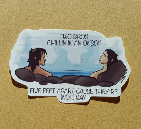 Mizu &amp; Taigen - 4 zł - regular sticker paper, 7,5 x 4,5 cm