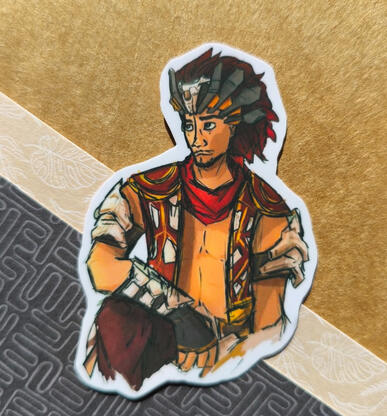 Nil - 4 zł - regular sticker paper, 8 x 6 cm