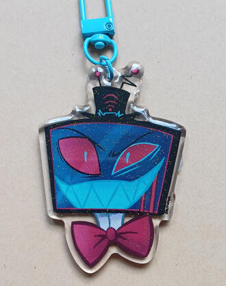 Vox - 30 zł - glitter epoxy, 7 x 5,5 + 4 cm