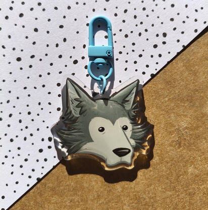 Legoshi - Beastars - 35 zł - epoxy, 5 x 5 + 4 cm